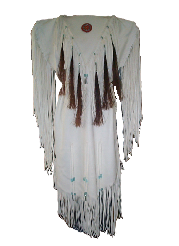 Native American Woman's Wedding Dress