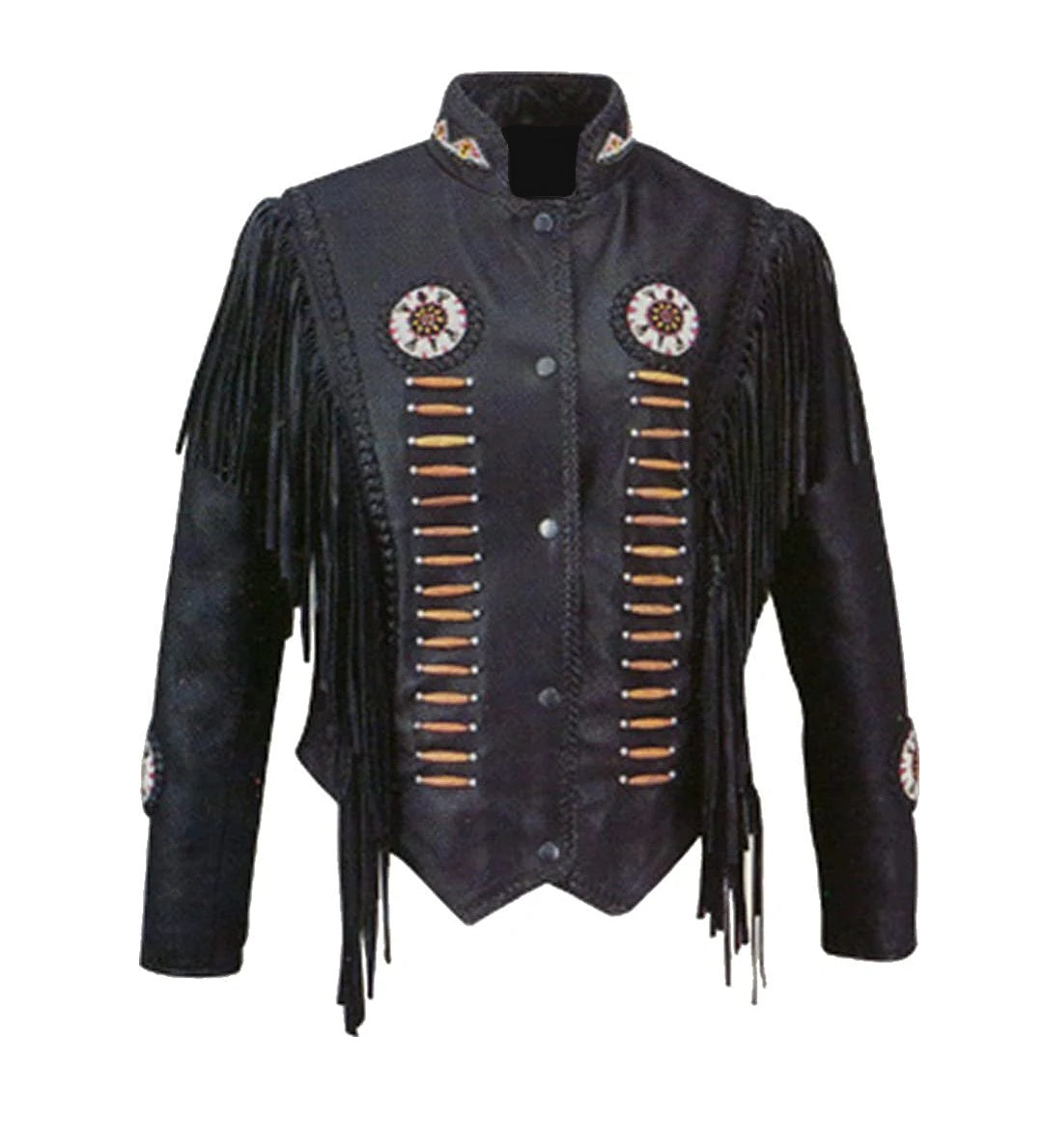 Western Fringe Jacket For Woman