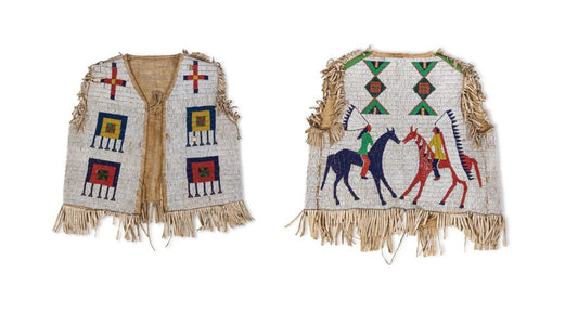 Native American Design Handmade Beaded Vest Powwow Regalia PWV170
