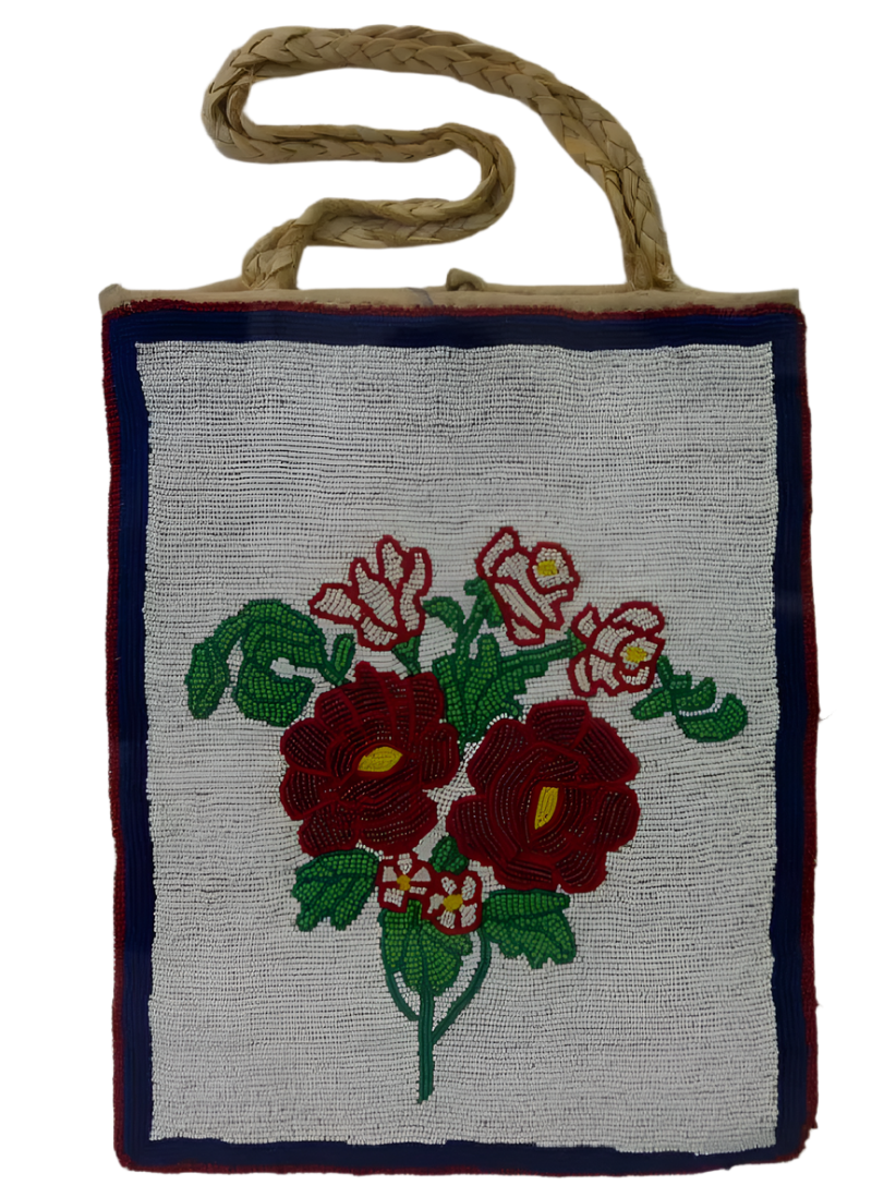 Native American Handmade Beaded Bag Powwow Bag PB7050