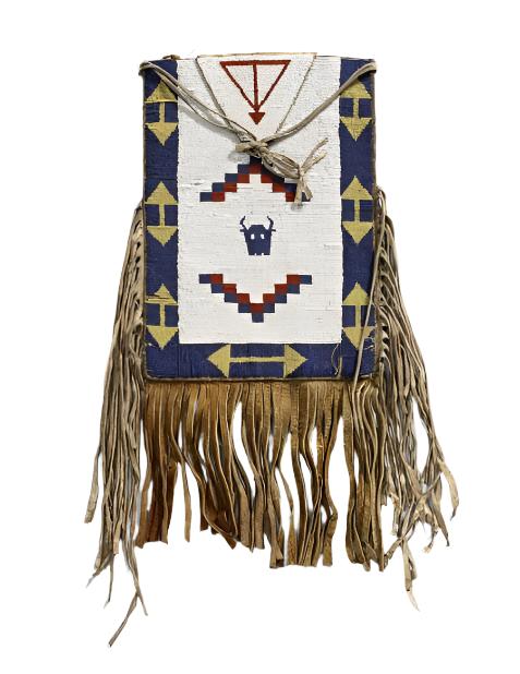 Native American Handmade Beaded Bag Powwow Bag PB7160