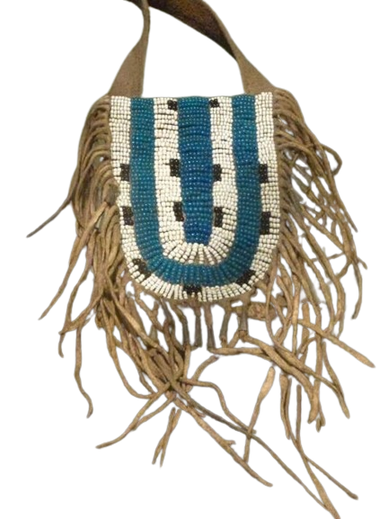 Native American Handmade Beaded Bag Powwow Bag PB7180