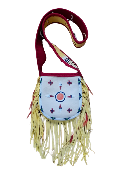 Native American Handmade Beaded Bag Powwow Bag PB7210