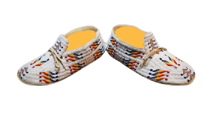 Native American Handmade Beaded Moccasin PMC601