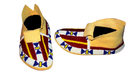 Native American Handmade Beaded Moccasin PMC6590