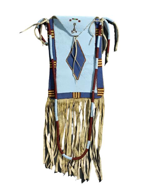 Native American Suede Hide Handmade Beaded Pipe Bag PWPB1750