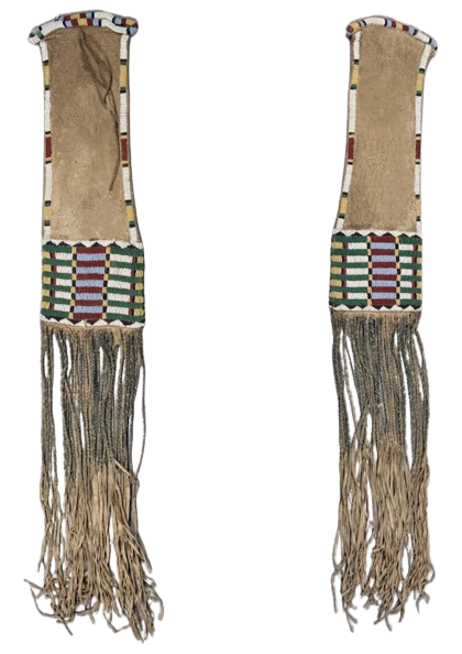 Native American Suede Hide Handmade Beaded Pipe Bag PWPB2180