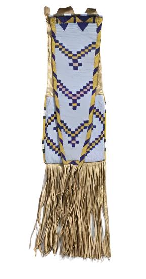 Native American Suede Hide Handmade Beaded Pipe Bag PWPB2650