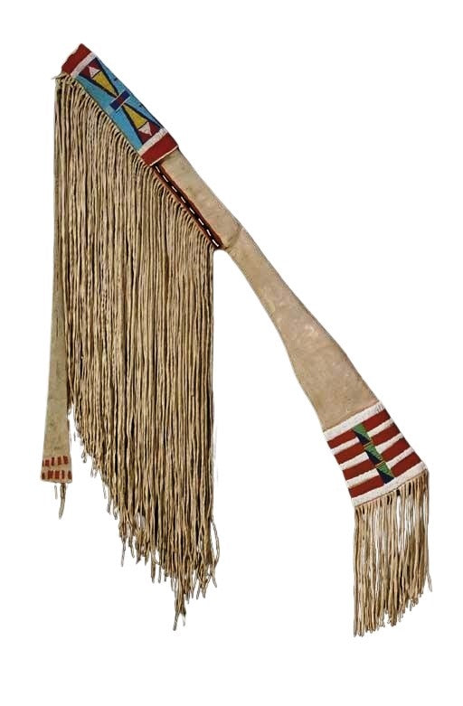 Native American Handmade Beaded Scabbard Leather Rifle Sheath NSC5660 ...