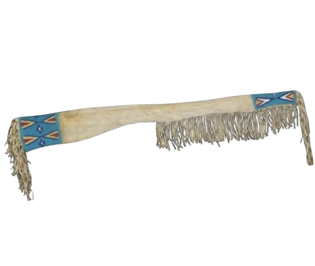 Native American Handmade Beaded Scabbard Leather Rifle Sheath NSC5770 ...