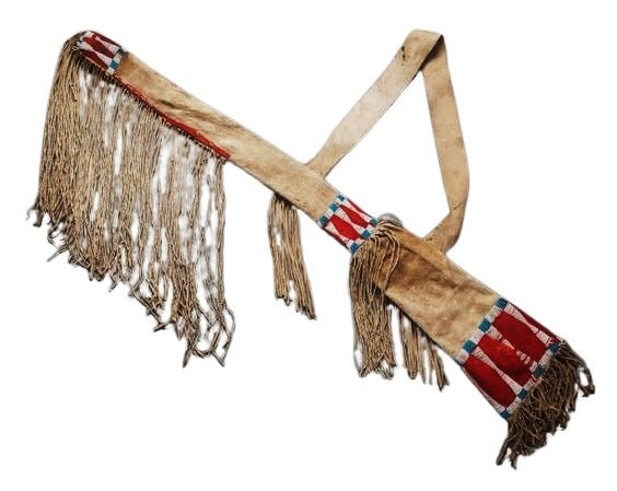Native American Handmade Beaded Scabbard Leather Rifle Sheath NSC6060 ...